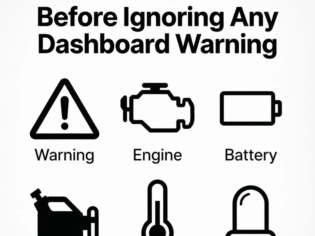 Before Ignoring Any Dashboard Warning