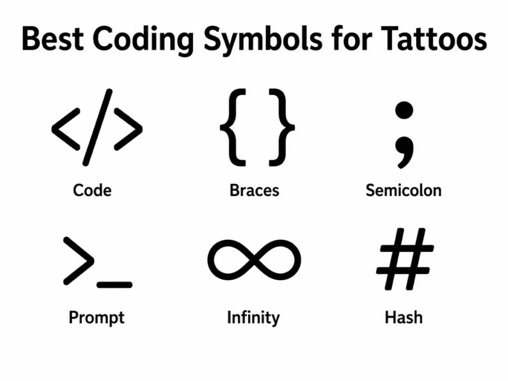 Best Coding Symbols for Tattoos