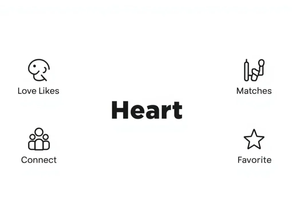 Heart Love Likes and Matches