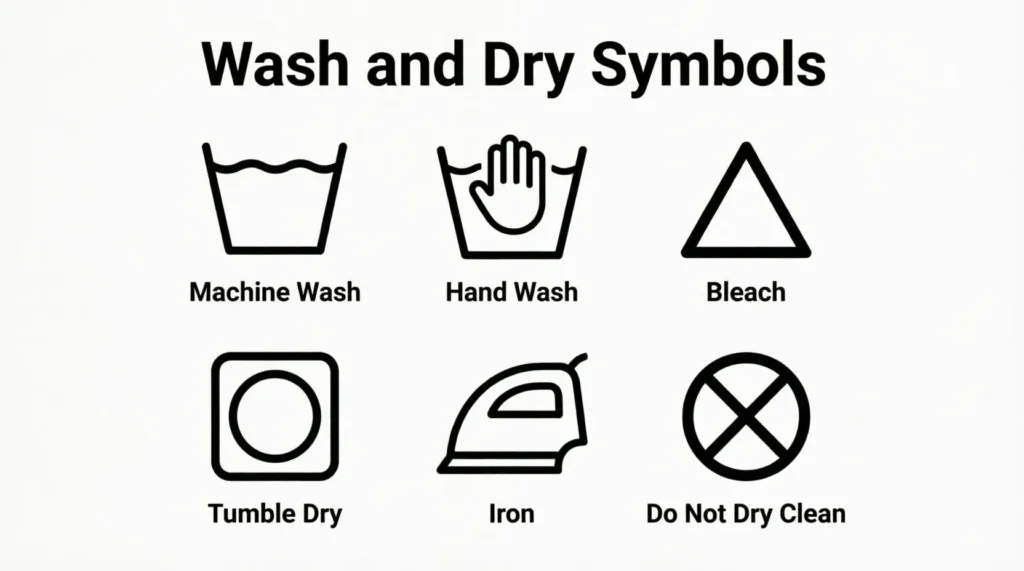 What Are Wash and Dry Symbols?