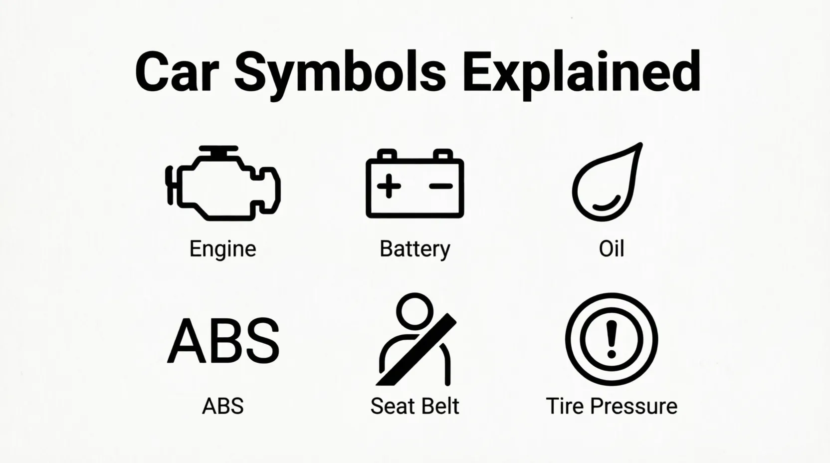 Car Symbols Explained