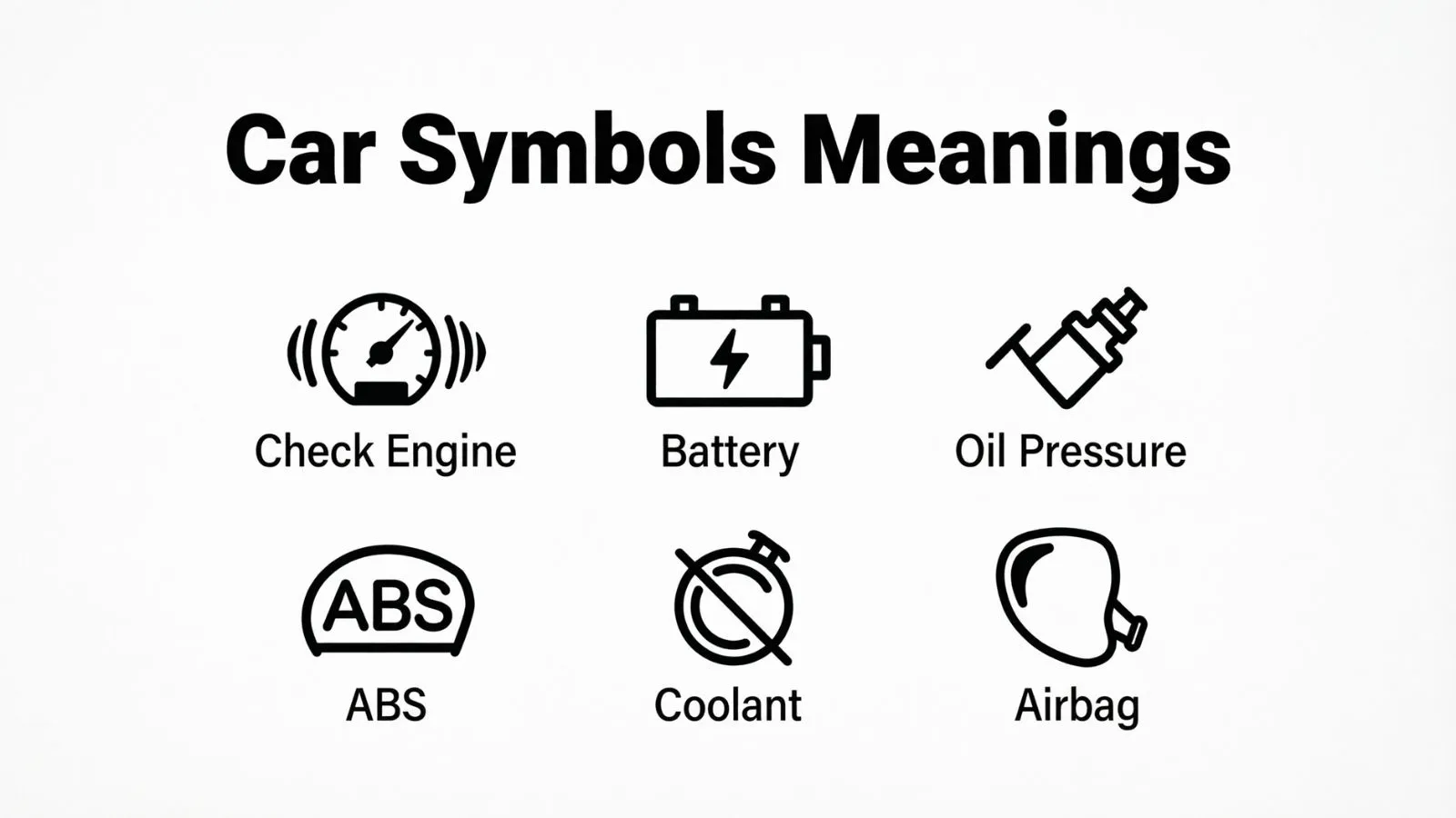 Car Symbols Meanings