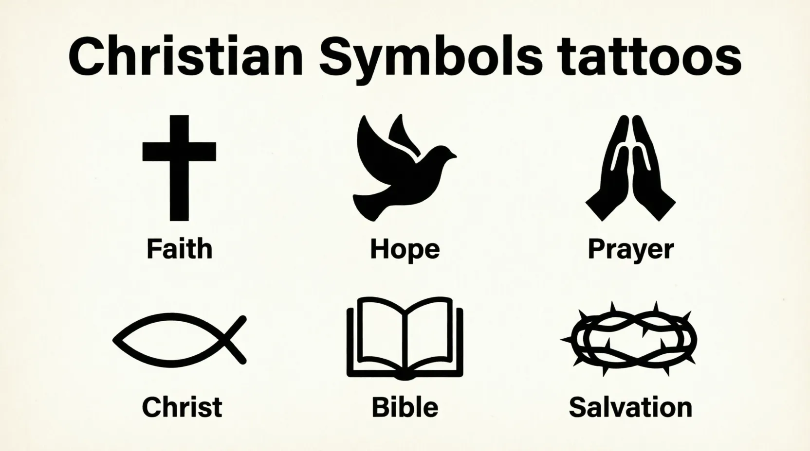 Christian Symbols Tattoos