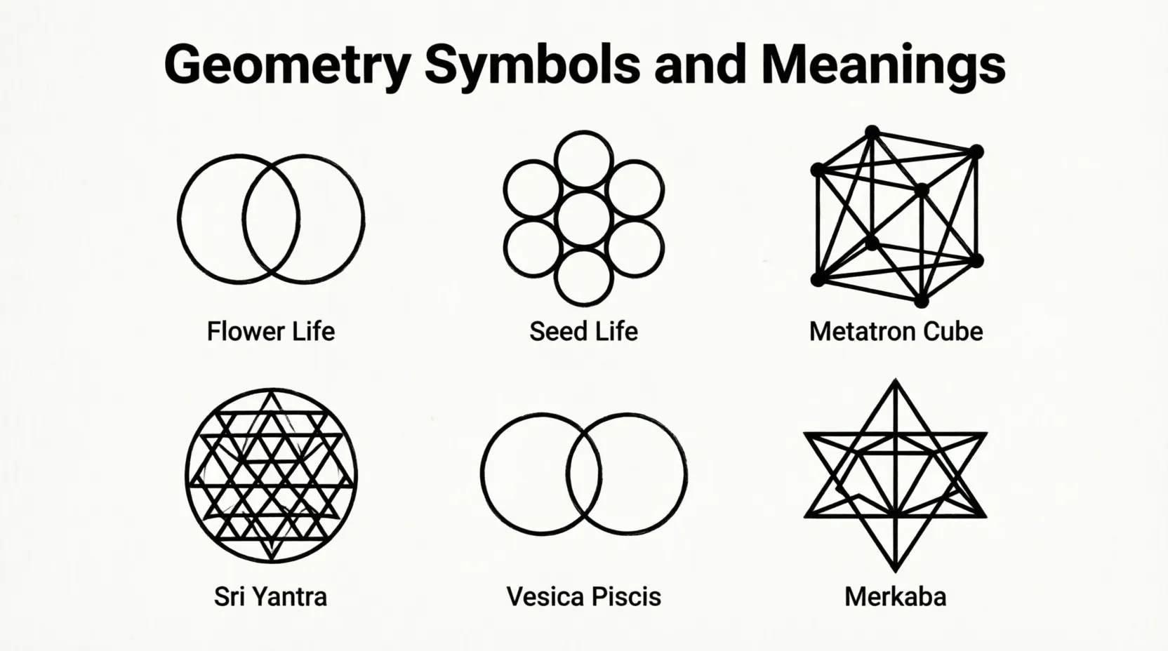 Geometry Symbols and Meanings