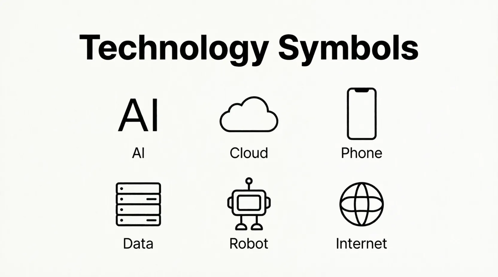Technology Symbols