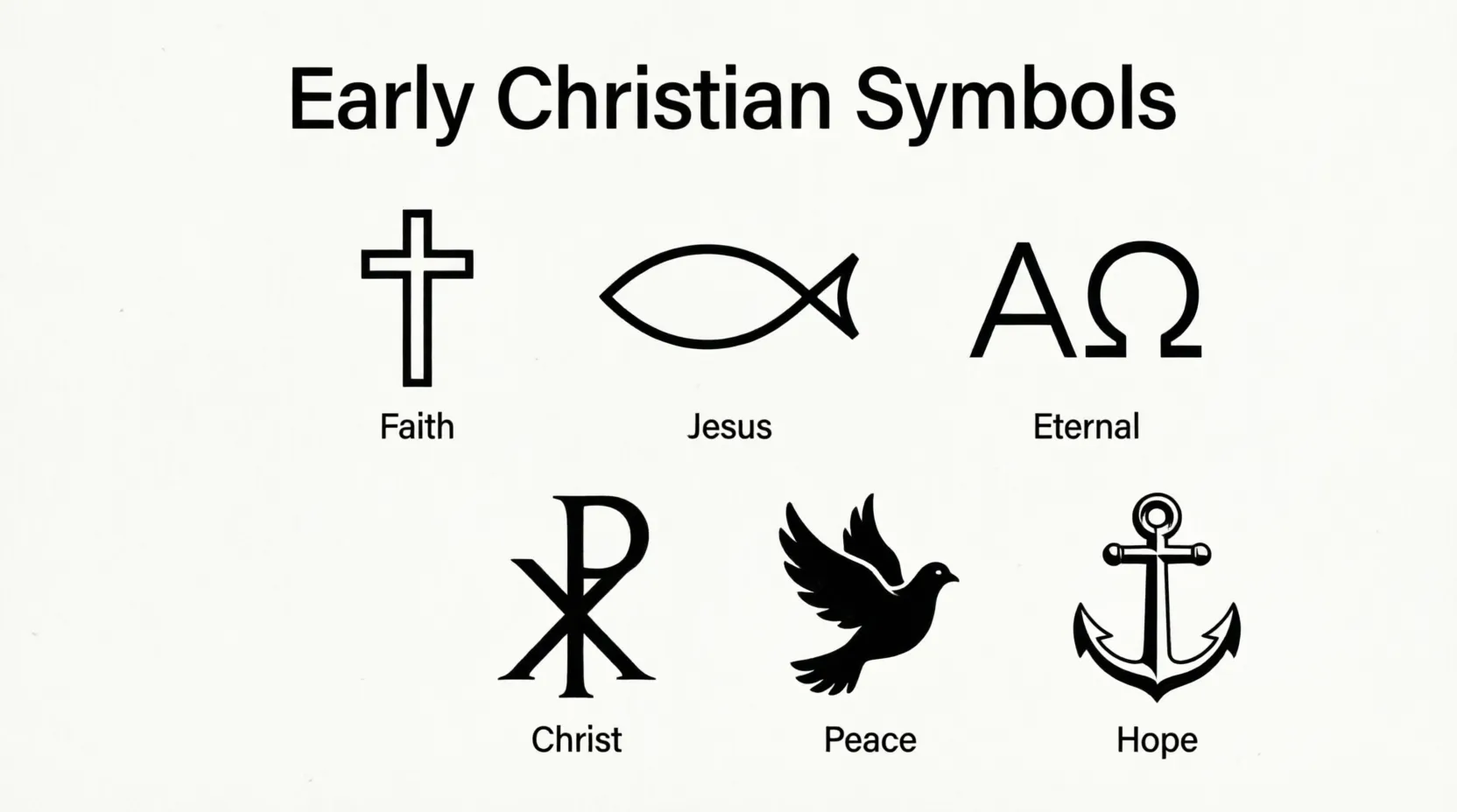 Early Christian Symbols